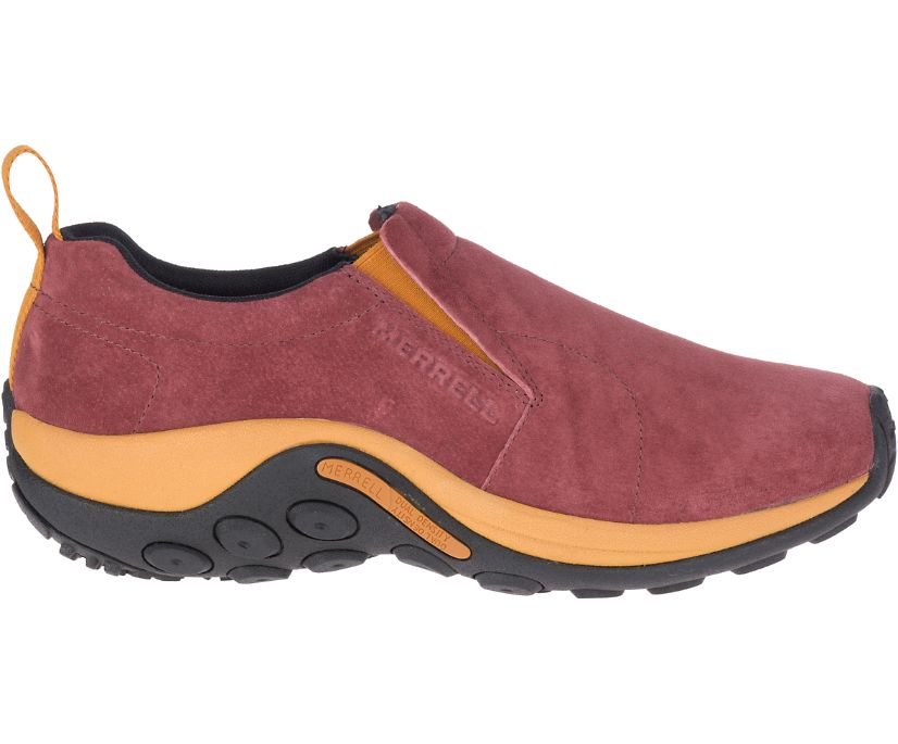 Buty Merrell Jungle Moc - Slip Ons Męskie Merrell - Czerwone/Żółte [AEKPN-3751]